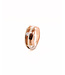 R&C R&C Bicolor gouden ring Galla met 0.08ct