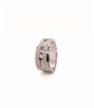R&C R&C Witgouden ring Galla Riche met 0.07ct