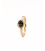 R&C Geelgouden ring Panama met groene toermalijn4106-DI