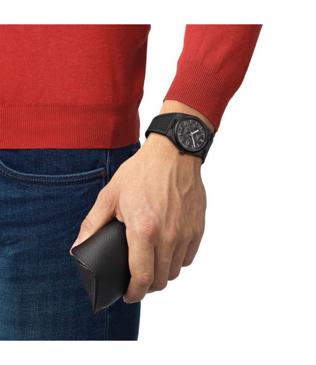 Tissot Horloge PRX Powermatic 80 Carbon T137.907.97.201.00