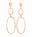 ROEMER oorhangers goud 18k