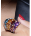 Ponte Vecchio ring Iris 18k rosegoud met amethyst CA1761AMR