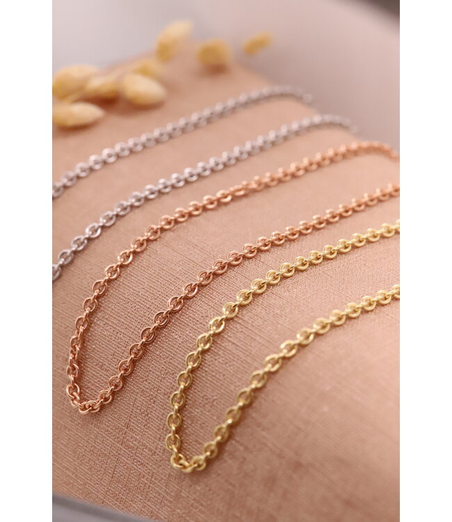 ROEMER roségouden ankercollier rond 45/1.9