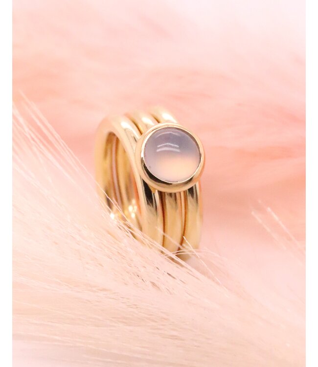 ROEMER Kogelring 14k geelgoud maat 52