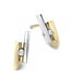 R&C R&C Bicolor gouden oorknoppen Penelope 2 x 0,03ct