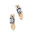 R&C R&C Bicolor gouden oorknoppen Camille 2 x 0,03ct