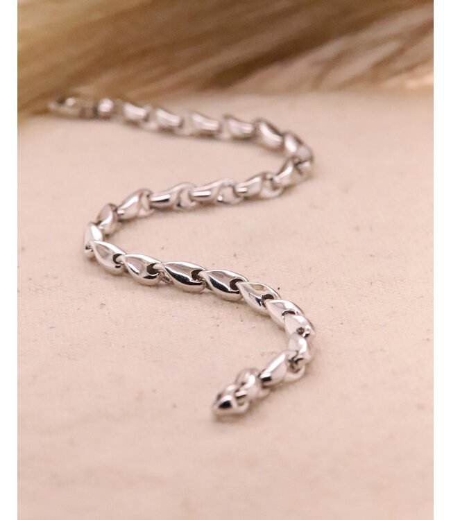 Monzario armband 14k witgoud 1081A