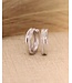 ROEMER witgouden creolen met 0.36ct TW VS briljant