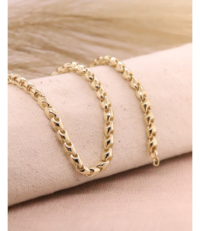 Monzario Oro geelgouden armband 838A