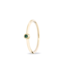 Miss Spring Miss Spring Ring The Button met smaragd