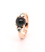 ROEMER by Bregje ROEMER by Bregje ring Solance 18K rosegoud met groene Toermalijn en mint groene diamant 0.34ct