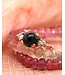 ROEMER by Bregje ring Solance 18K rosegoud met groene Toermalijn en mint groene diamant 0.34ct