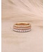 ROEMER ring 18k witgoud alliance M met diamant 0,40ct 56