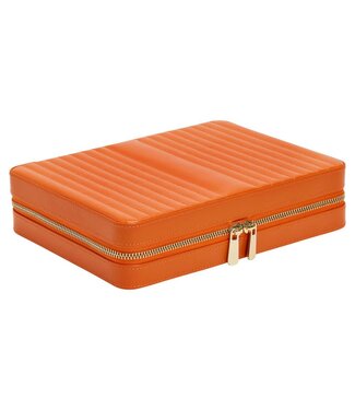 WOLF WOLF Juwelendoos Maria Large Zip Case Tangerine