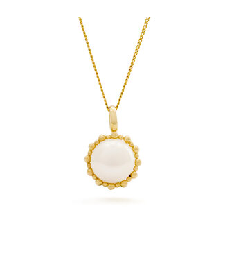 ROEMER ROEMER hanger Sydney goud 14k met parel