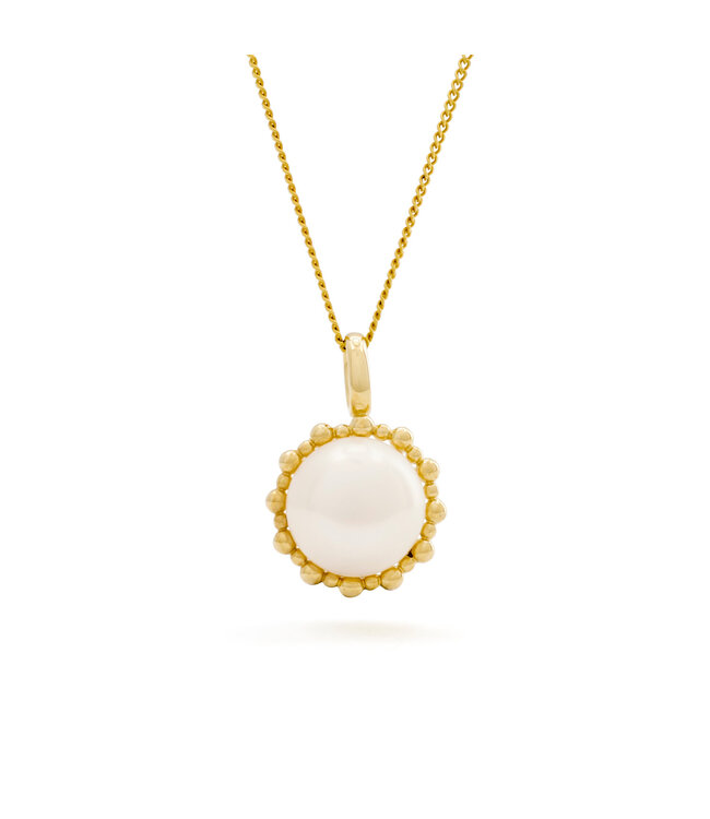 ROEMER hanger Sydney goud 14k met parel