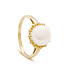 ROEMER ring Sydney goud 14k met parel maat 17,5
