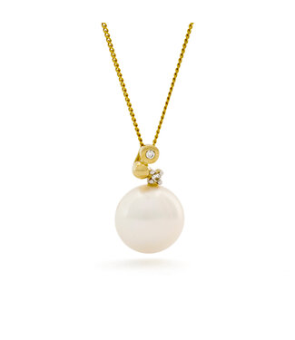 ROEMER ROEMER hanger Selena goud 14k met parel & diamant