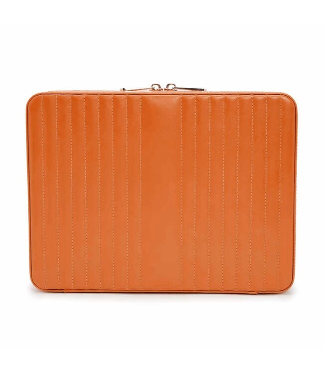 WOLF Juwelendoos Maria Large Zip Case Tangerine