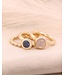 ROEMER by Bregje 18K geelgouden ring met Saffier 1.16ct