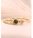 ROEMER by Bregje ring Lily Mini met cognac diamant 0.34ct