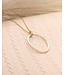ROEMER 14K geelgouden collier met hanger 45cm