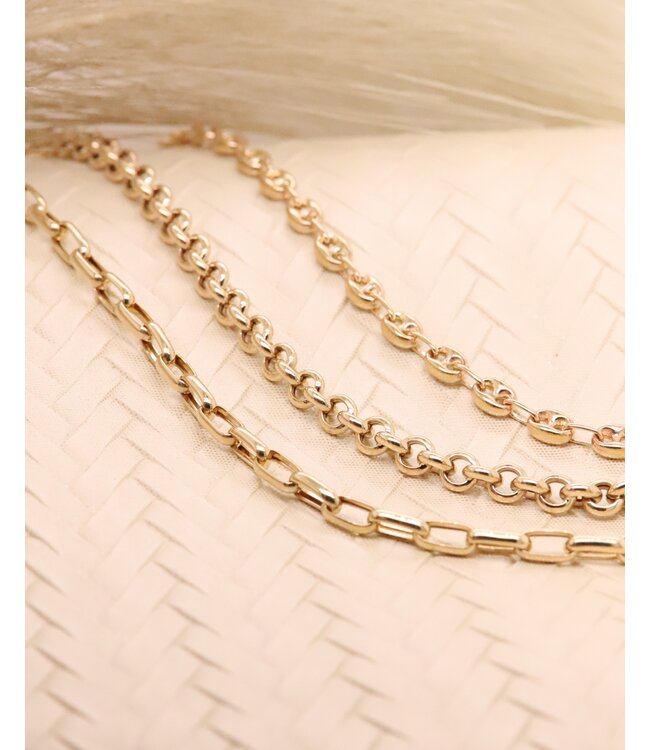 ROEMER 14k geelgouden armband VIJD026 19cm