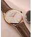ROEMER horlogeband krokodillenleder taupe luxe 18/16 mm Large