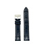 ROEMER horlogeband krokodillenleder marineblauw luxe 22/20 mm large
