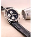 ROEMER horlogeband krokodillenleder marineblauw luxe 22/20 mm large