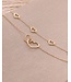 ROEMER geelgouden armband met hartjes