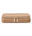 WOLF Juwelenetui Bella Zip Case - Mocha