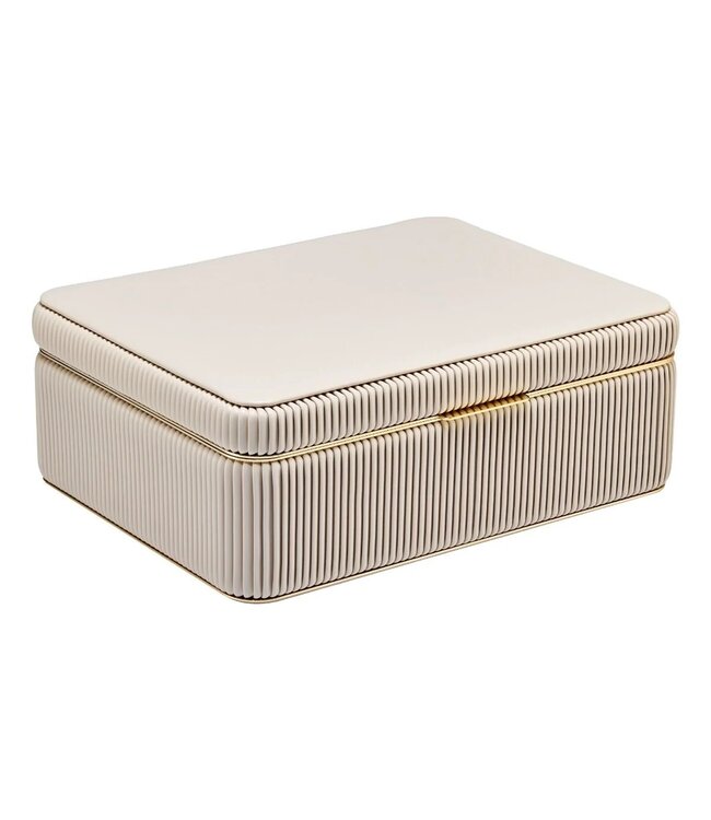 WOLF Juwelendoos Bella Large Jewellery Box Bone