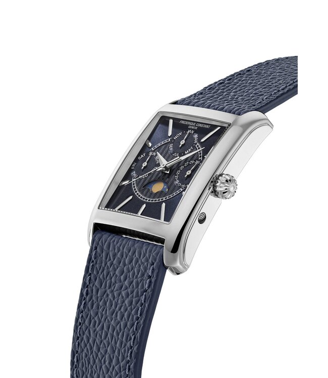 Frederique Constant Horloge Classics Carree Calender Moonphase FC-265N4C6