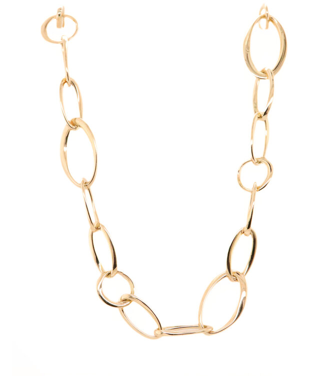 ROEMER 18k geelgouden collier 25015