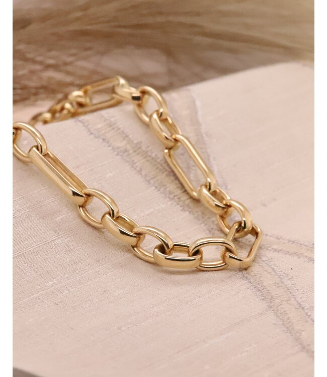 ROEMER 18k geelgouden collier 25010