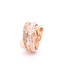 Positano Ring 18k roségoud 7952/ARBD 0.80ct diamant & cognac diamant maat 54