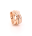 Positano Ring 18k roségoud 7952/ARBD 0.80ct diamant & cognac diamant maat 54