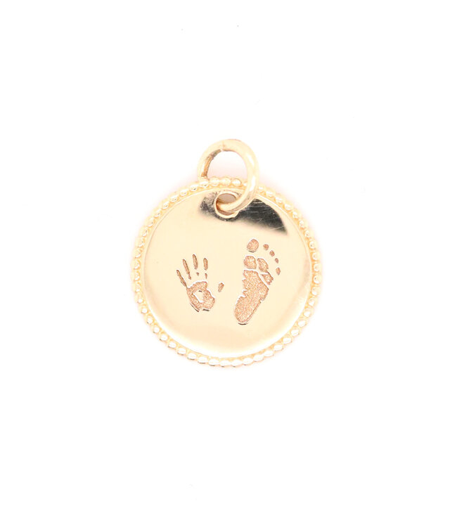 Just Franky Vintage Coin Small Hand en Voetje