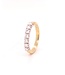ROEMER ROEMER bicolor gouden Riviera ring met briljanten