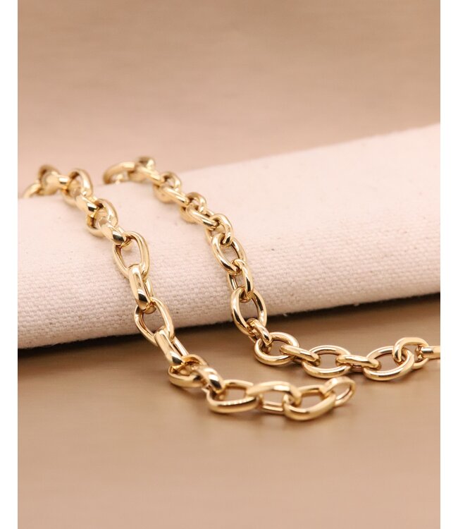 ROEMER armband goud 18k 19,5 cm