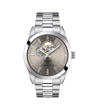 Tissot Tissot horloge Gentleman Open Heart T127.407.11.081.00