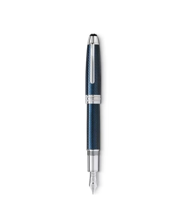 Montblanc Meisterstück Solitaire Blue Hour LeGrand Fountain Pen MB132096