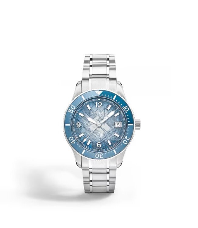 Montblanc Horloge Iced Sea Automatic Date 0 Oxygen MB134022