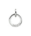 ROEMER Hanger Witgoud met diamant 0.09ct h si