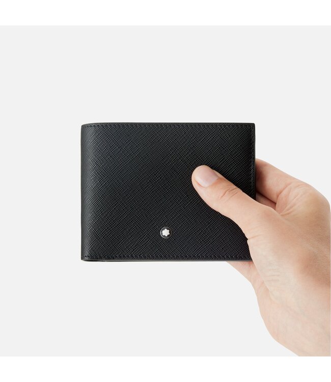 Montblanc Sartorial Portemonnee 6cc met 2 doorzichtige vakken MB130318