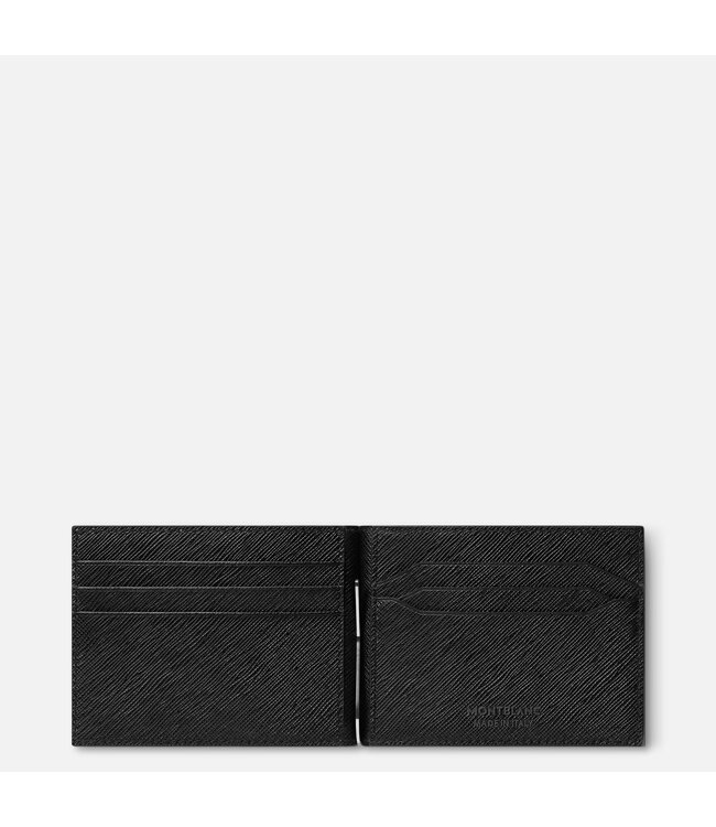 Montblanc Sartorial Portemonnee 6cc met Money clip MB130316