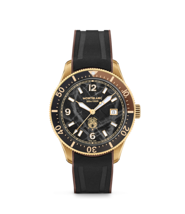 Montblanc Horloge Iced Sea Automatic Date Bronze MB133300