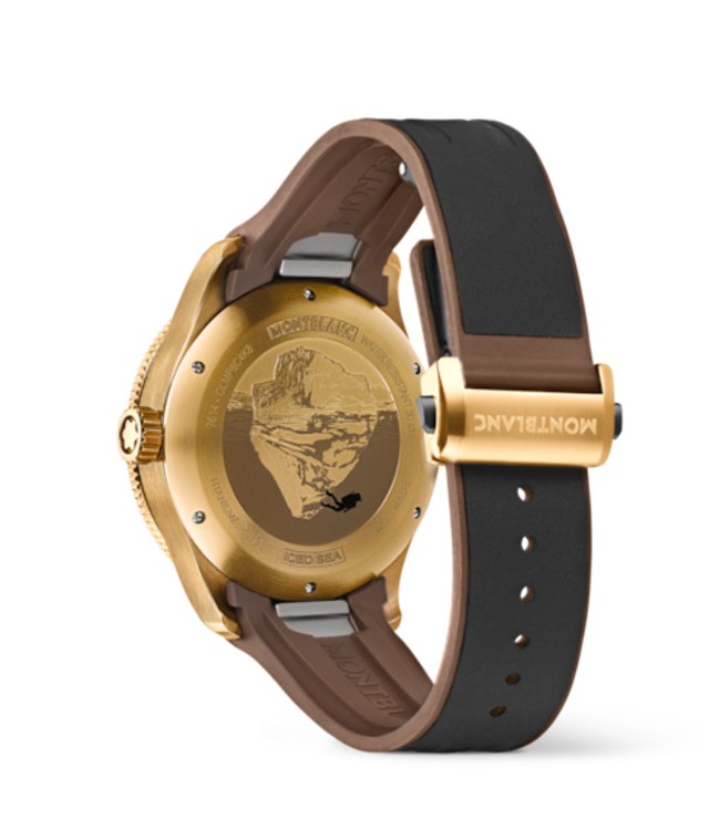 Montblanc Horloge Iced Sea Automatic Date Bronze MB133300