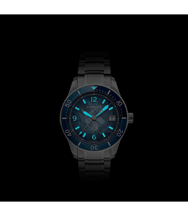 Montblanc Horloge Iced Sea Automatic Date 0 Oxygen MB134022
